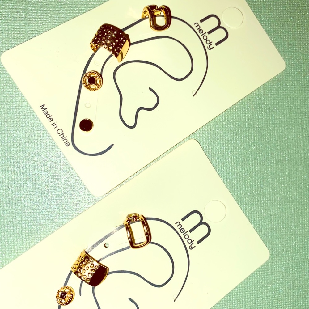 Ear cuff and studs